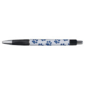 mousserende kattenpootdruk - blauw pen (Voorkant)