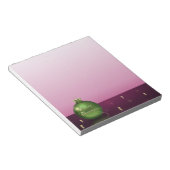 Mousserende kerstbal notitieblok (Schuin)