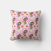 Mousserende konijn in Sinaasappel en roze Kussen (Voorkant)