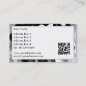 Mousserende kralen HDR II-Visitekaartjes Visitekaartje (Achterkant)