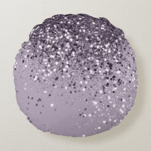 Mousserende lavender Lady Glitter #2 #giny #decor Rond Kussen
