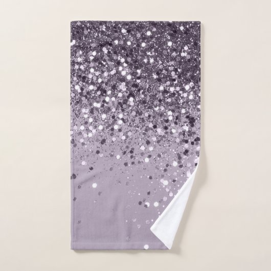 Mousserende lavender Lady Glitter #2 #sjiny #decor Bad Handdoek (Handdoek)