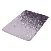 Mousserende lavender Lady Glitter #2 #sjiny #decor Badmat (Gekanteld)