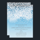 Mousserende lichten Romantic Winter Wonderland Kaart<br><div class="desc">Mousserende lichten Romantic Winter Wonderland Uitnodigingen. Aanpassen voor elke gebeurtenis.</div>