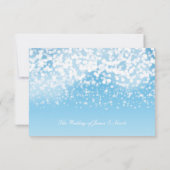 Mousserende lichten Romantic Winter Wonderland RSV RSVP Kaartje (Achterkant)