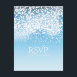Mousserende lichten Romantic Winter Wonderland RSV Uitnodiging Briefkaart<br><div class="desc">Mousserende lichten Romantic Winter Wonderland RSVP Briefkaart. Overeenkomende objecten beschikbaar.</div>