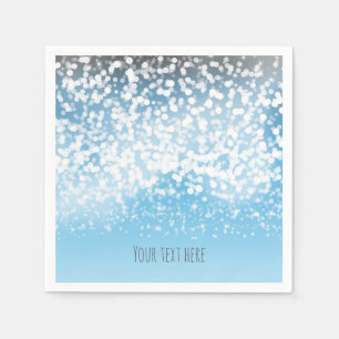 Mousserende lichten Romantic Winter Wonderland Servetten