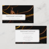 Mousserende lichten voor professionele Event Manag Visitekaartje (Voorkant / Achterkant)