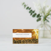 Mousserende lichten voor professionele Event Manag Visitekaartje (Staand voorkant)