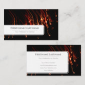 Mousserende lichten voor professionele Event Manag Visitekaartje (Voorkant / Achterkant)