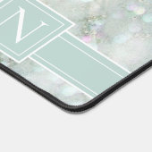 Mousserende marmer Pastel Green Std ID672 Bureaumat (Hoek)