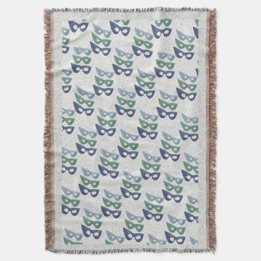 Mousserende maskers - deken (Voorkant Verticaal)