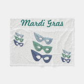 Mousserende maskers - fleece deken (Voorkant (Horizontaal))