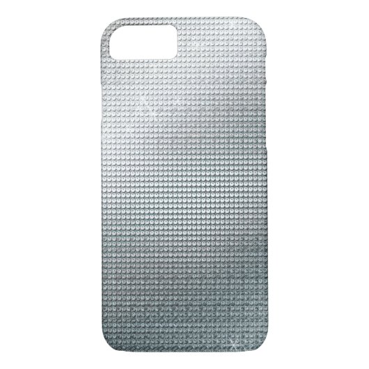 Mousserende metalen zilverhars Case-Mate iPhone case (Achterkant)