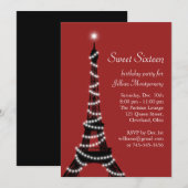 Mousserende oliefabriek in rood kaart (Voorkant / Achterkant)