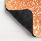 Mousserende Ombre Copper Shiny Trendy Glitter Muismat (Hoek)
