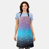 Mousserende Ombre douche in Blue Schort (Gedragen)