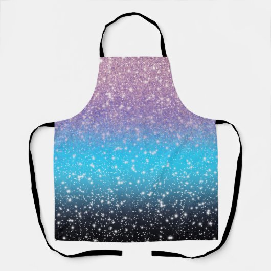 Mousserende Ombre douche in Blue Schort (Voorkant)