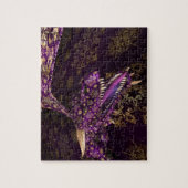 Mousserende Paarse draak Legpuzzel (Verticaal)