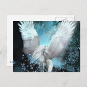 Mousserende Pegasus Briefkaart (Voorkant / Achterkant)