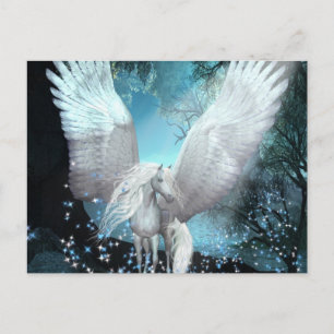 Mousserende Pegasus Briefkaart