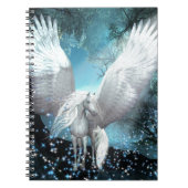 Mousserende Pegasus Notitieboek (Voorkant)