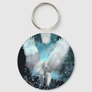 Mousserende Pegasus Sleutelhanger