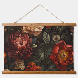 Mousserende pioenroos Noel Botanical Hangend Wandkleed