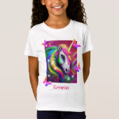 Mousserende regenboogkoppen t-shirt (Voorkant)
