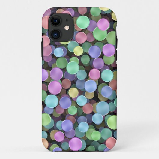 Mousserende regenboogspots Case-Mate iPhone case (Achterkant)