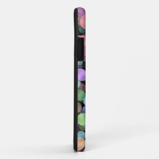 Mousserende regenboogspots Case-Mate iPhone case (Achterkant/rechts)