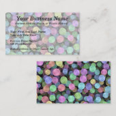 Mousserende regenboogspots visitekaartje (Voorkant / Achterkant)