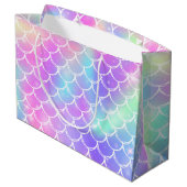 Mousserende regenboogzeegschaal groot cadeauzakje (Achterkant Gekanteld)