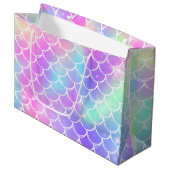 Mousserende regenboogzeegschaal groot cadeauzakje (Voorkant Gekanteld)