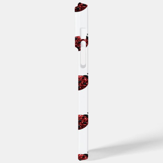 Mousserende rode sparren Ladybird Ladybug Case-Mate iPhone Case (Achterkant / Links)