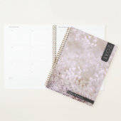 Mousserende roos glitter jaar planner (Display)