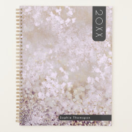 Mousserende roos glitter jaar planner