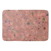Mousserende roze badmat (Voorkant)