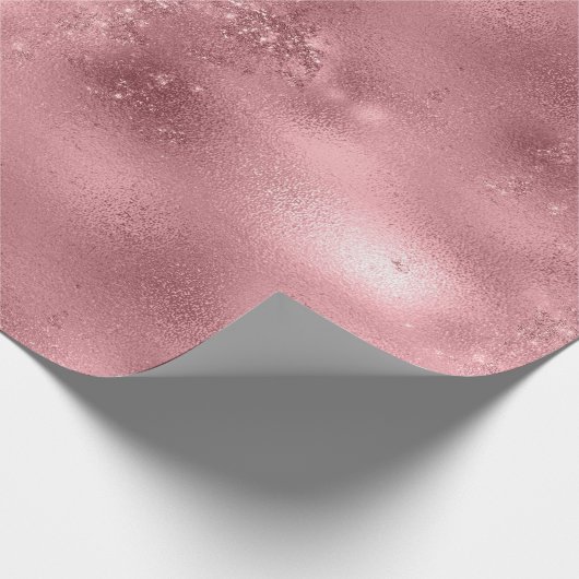 mousserende roze cadeaupapier (Hoek)