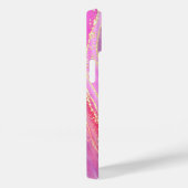 mousserende roze Case-Mate iPhone case (Achterkant / Rechts)