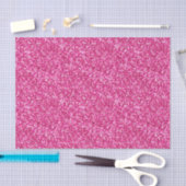 Mousserende roze glitter tissuepapier (Craft)