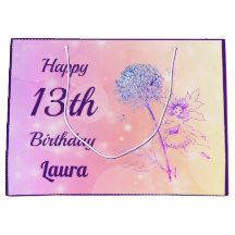 Mousserende roze ventiel 13e verjaardag