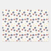 Mousserende schattige melkvogels inpakpapier vel (Voorkant 2)