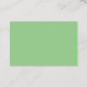 Mousserende Schone Meisje Huis Schoonmaakdienst Visitekaartje (Achterkant)