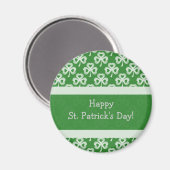 Mousserende shamrocks Magnet (Voorkant / Achterkant)