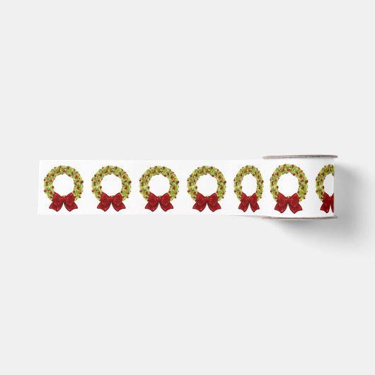 Mousserende spiegel - Meerdere kleurenopties Grosgrain Lint (Voorkant)
