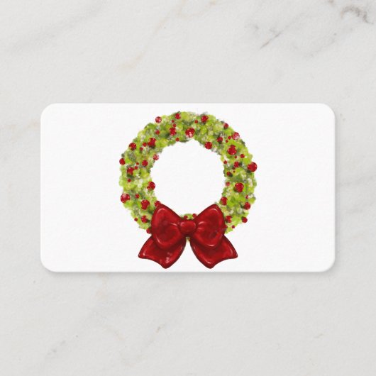 Mousserende spiegel - Meerdere kleurenopties Visitekaartje (Voorkant)