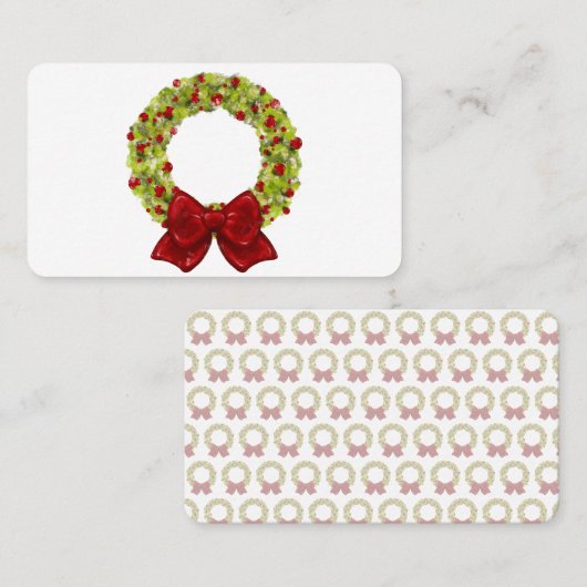 Mousserende spiegel - Meerdere kleurenopties Visitekaartje (Voorkant / Achterkant)