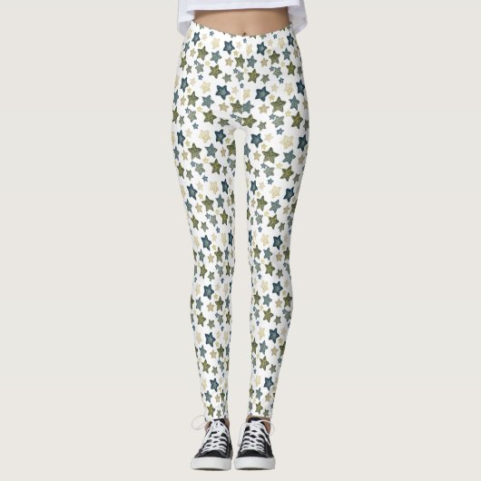 mousserende sterren leggings (Voorkant)