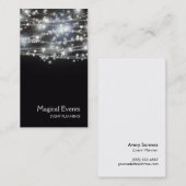 Mousserende sterretjes visitekaartje (Voorkant / Achterkant)